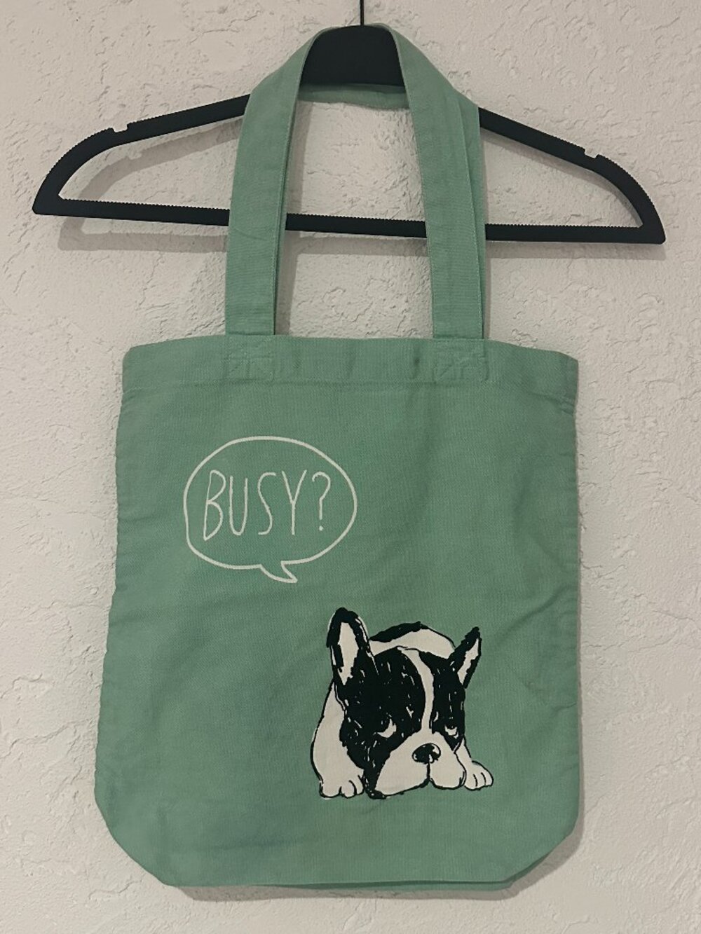 Rare Boston Terrier Tote Bag Dog Lover Laptop Grocery Reusable Bag